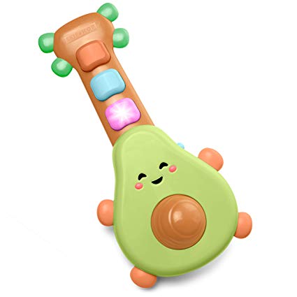 Baby Guitar Developmental Musical Toy, Farmstand Rock-A-Mole Guitar